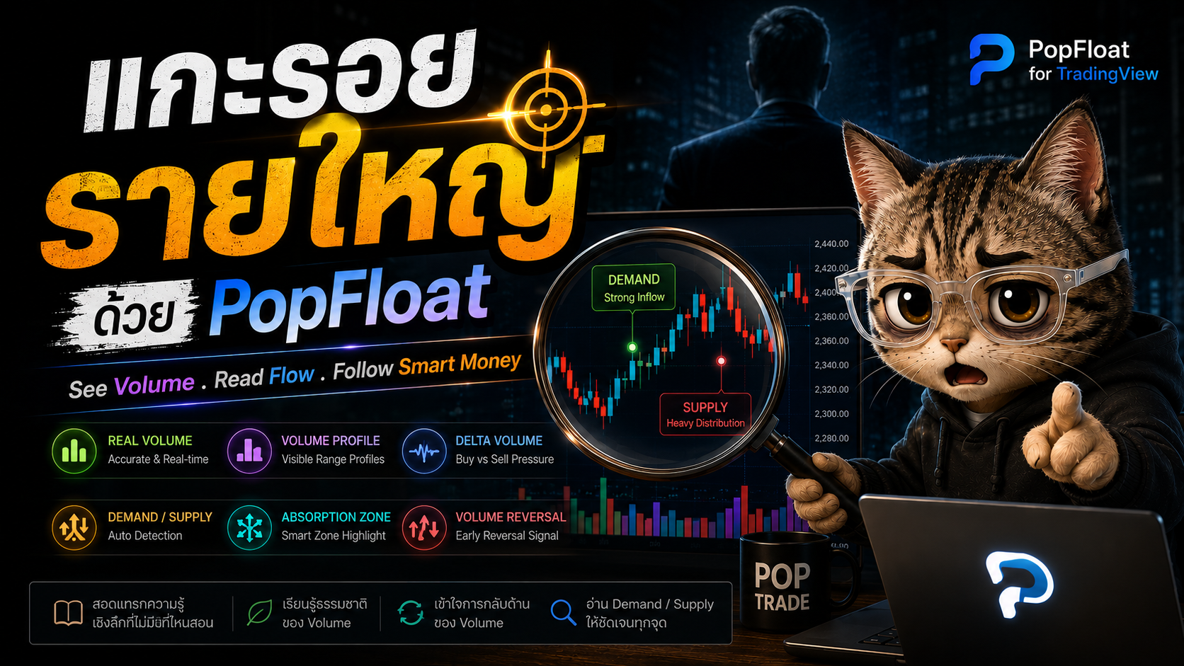 แกะรอยรายใหญ่ด้วย PopFloat (Concept)